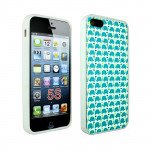 Wholesale Apple iPhone 5 5S Design Case (Blue Elephants)